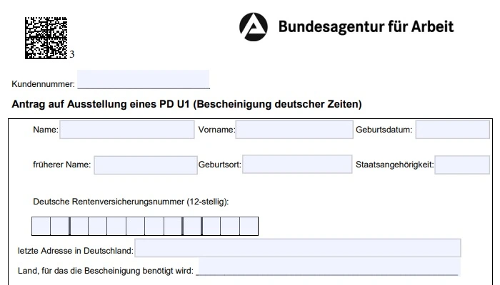 ako vybavit formular U1 z Nemecka navod zadarmo
